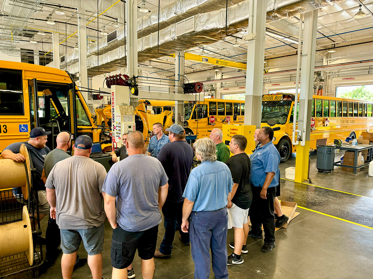factory-certified bus technician training
